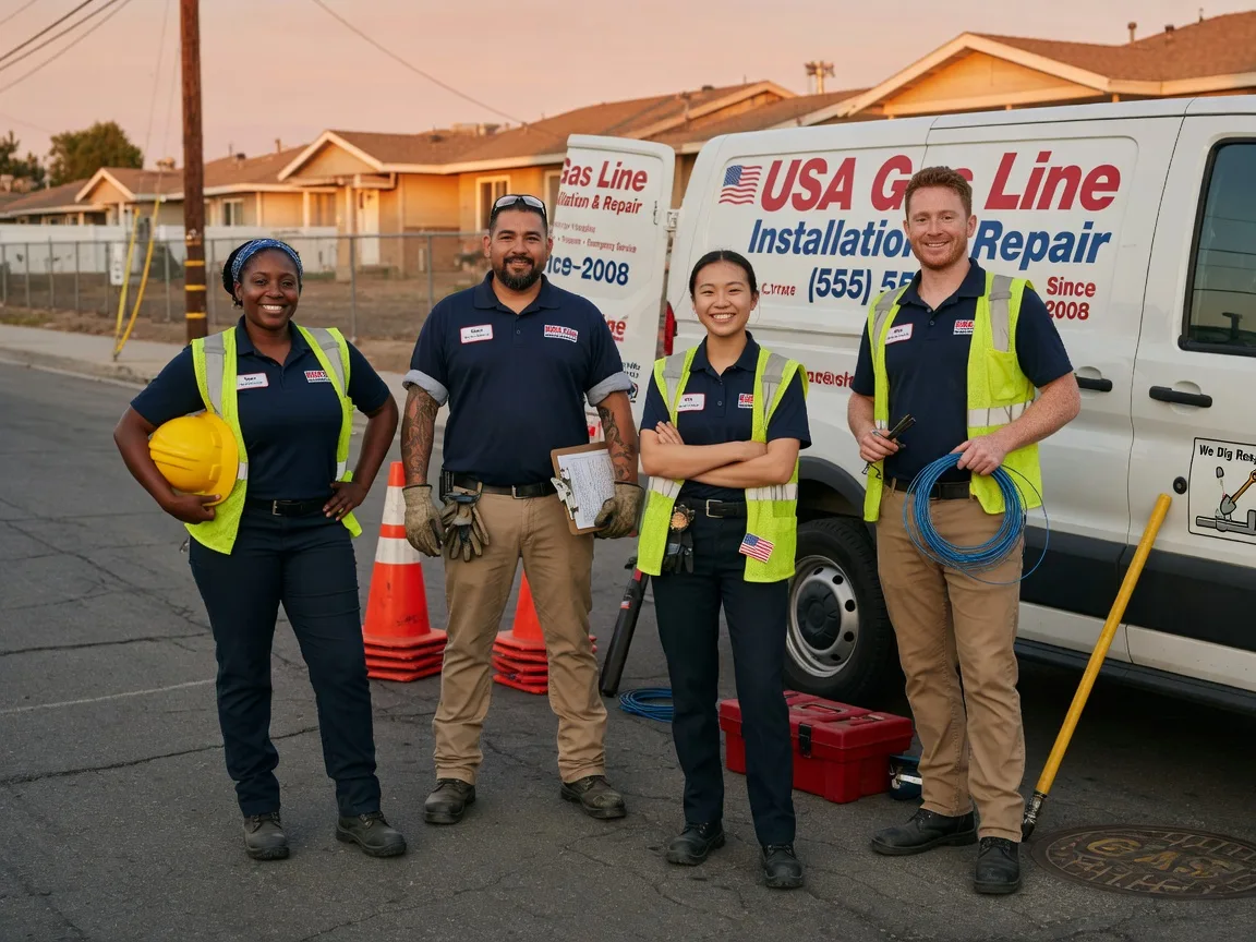Gas Line Installation company in Glen, MS